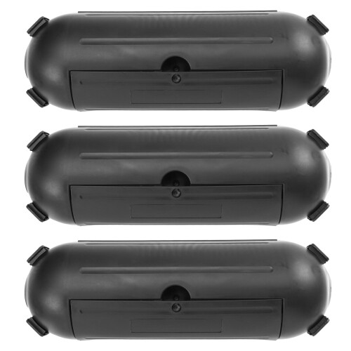 3 fundas protectoras impermeables para cables de extensión de exterior