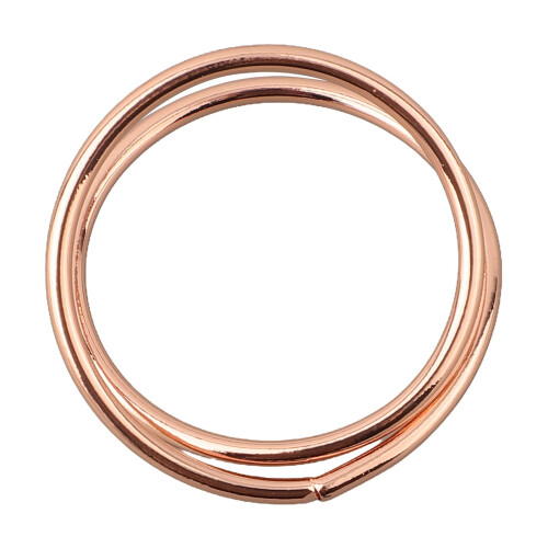 Rond de serviette en métal pour mariage et dîner 2