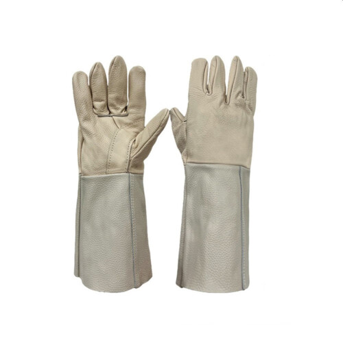 Leather Welding Gloves Heat Resistant Size L 1