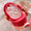 Children's plastic doughnut-shaped drinking cup with rope 3