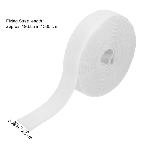 Brida de sujeción de cables reutilizable, rollo de 5 m 2