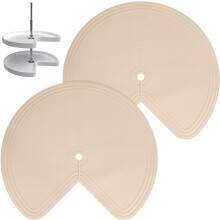 Silicone Shelf Liner for Pie Cut Organizer 2 pcs 28 inch