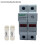 Mosiee solcellesikring 1000V DC 10x38mm med LED-holder 2