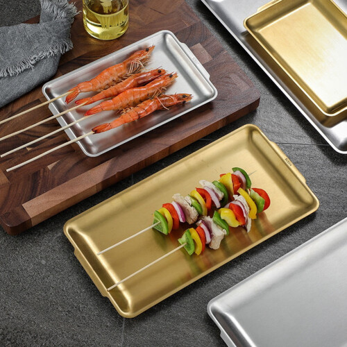 Stainless Steel Baking Tray Set Non-Stick 3-Piece 2
