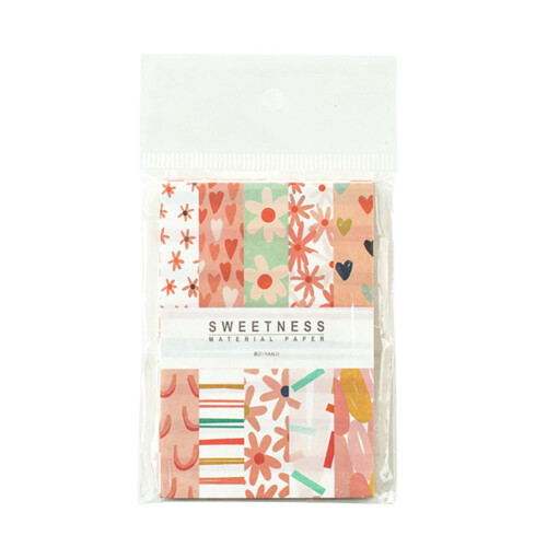 Color Block Background Paper for Journaling and 1