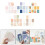 Color Block Background Paper for Journaling and 5