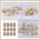 Wooden Bird Eggs Craft Set 48 Pieces 4