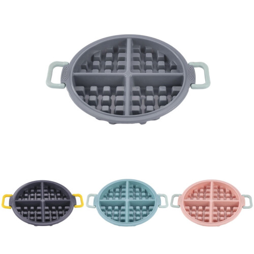 Silikon non-stick våffelform 4 håligheter 1