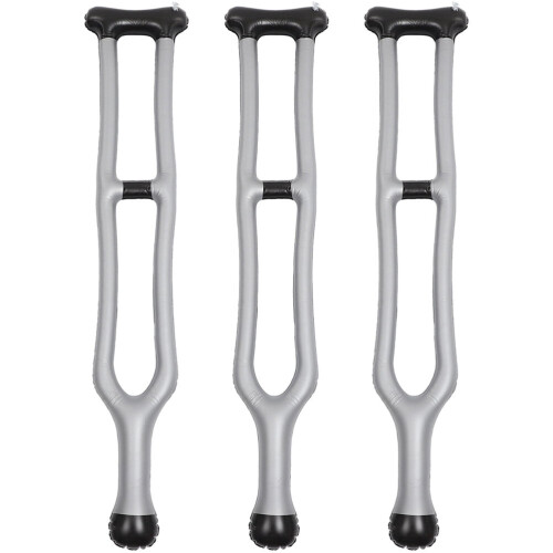 Inflatable Crutch Toy Balloons 3 pcs
