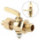 Bronze Messing Hane Håndtag til Benzinhane 1/8" til 3/4" 2
