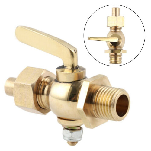 Bronze Messing Hane Håndtag til Benzinhane 1/8" til 3/4" 1