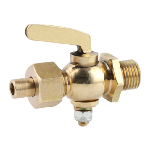 Bronze Messing Hane Håndtag til Benzinhane 1/8" til 3/4" 2