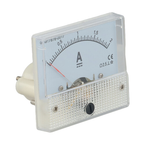 Αναλογικός πίνακας δείκτη αμπερόμετρου DC meter85C1-A 2