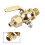 Bronze Messing Hane Håndtag til Benzinhane 1/8" til 3/4" 7