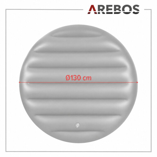 AREBOS AREBOS Inflatable isolating cover for whirlpool - 130 cm 2