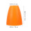 Lamp Cover Wall Light Shade Drum 42mm Hole 2 pcs 3