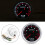 Μετρητής Ταχυμέτρου LED 52mm Μαύρη Πρόσοψη 0-8000RPM 6