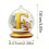 Yellow Crystal Acrylic Christmas Tree Alphabet Ornaments 3
