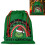 Christmas candy drawstring bag cartoon theme 10 pcs 1