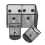 Magnetische pennenhouder voor whiteboard, wit, 3 stuks 1
