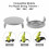 Ryobi Trimmer-Spulenkappenabdeckung AC14HCA2er-Pack 3