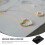 Ringdisplaystativ Smykkestativ 35 deler 4