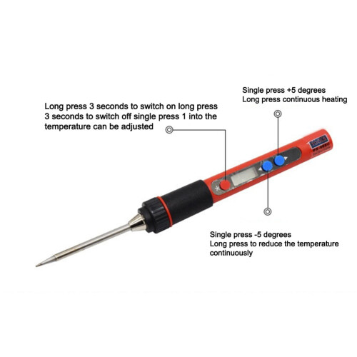 Cordless Soldering Iron USB Rechargeable Portable Kit 1