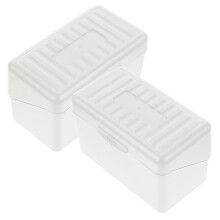 Bosca Cártaí Gnó Eease2Pcs Bosca Stórála Cártaí Deasc Cárta Gnó Eagróir Cártaí Oifige Inaistrithe