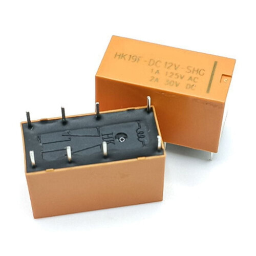 Ρελέ ισχύος Mosiee DC12V8 ακίδων για PCB10pack 1