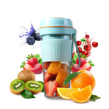 Kayannuo Mini Blender 270ml USB Rechargeable Portable Juicer