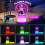 Magic Plasma  Lamp Interactive Touch & Sound Sensitive Globe for Parties/Decor Ion  Atmosphere Night Light 5