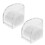Doorzichtige sieradendoosjes van plastic (2 stuks) 6