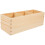 Kosmetik-Organizerbox aus Kiefernholz mit Mehrfachfächern 1