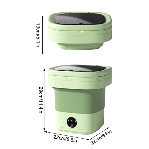 Kayannuo bærbar mini vaskemaskine5L foldbar 1