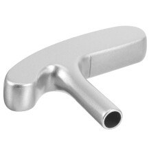 Golf Putter Head Zinc Alloy Double-Sided Ball Silver