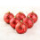 Matte Gold Christmas Balls 8cm 6pcs Plastic 5