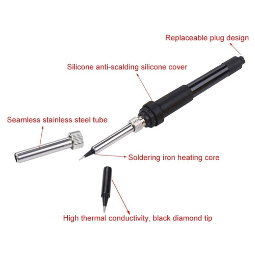 Punta del saldatore per auto 12V60W con clip 1