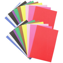 Foam Paper Crafts Sponge 50 pcs Colorful DIY Decor