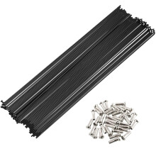 Mountain Bike Steel Spokes 260mm 36 pcs 14G J Bend