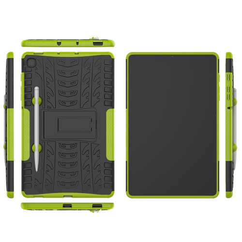 lulshou Custodia rigida resistente con supporto per Galaxy Tab S6Lite10.4P610 2