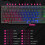 Kayannuo wired gaming keyboard with LED backlight 104 keys 4