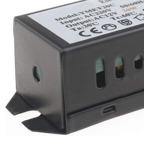 Elektronický transformátor 220 V až 12 V AC 2