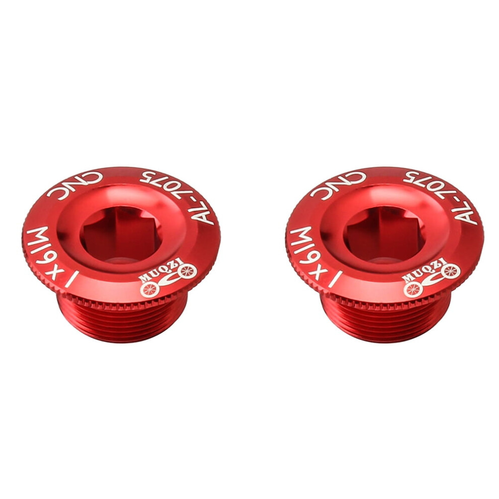 Bike Crank Cover Screws Aluminum Alloy 2 Pcs 928028768903