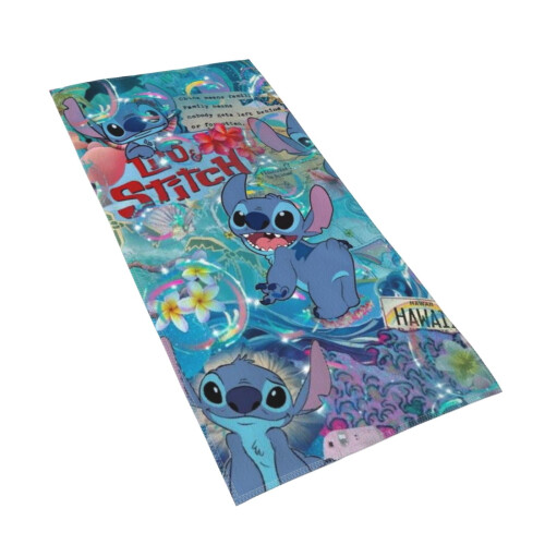 Ručníky Stitch do koupelny, měkké savé, 2 ks 2