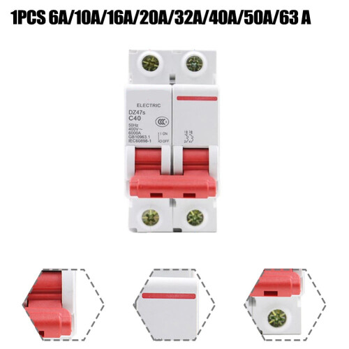 Disjuntor miniatura CA Mosiee 2P220A 1