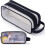 Pencil Case with 2 Compartments and Mesh Organizer 1