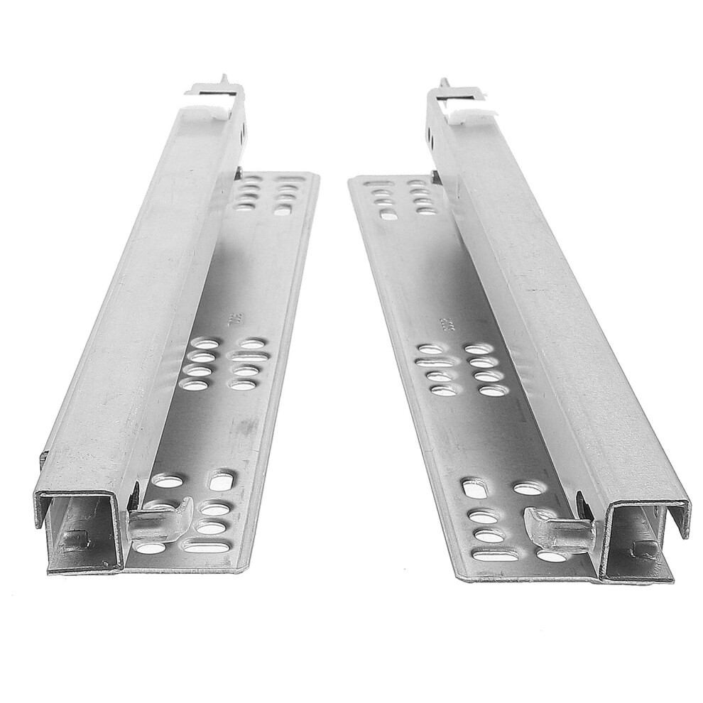 Hidden Buffer Slide Damping Drawer Track 2 Pcs 928028781834