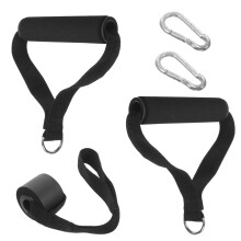 Tension Rope Set with Cable Handles for Tricep Pull Down
