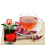 Infusore per tè in silicone a forma di rosa, rosso, 1 pezzo 4