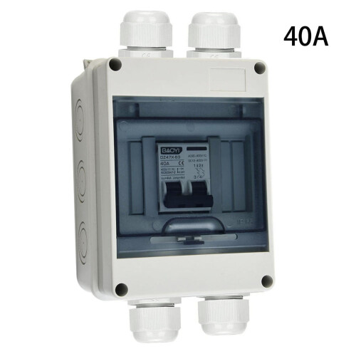 Mosiee DC-scheidingsschakelaar 12-240V 16-120A 1